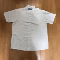 ホワイト 半袖 ボタンアップシャツ 美品