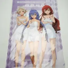 DMMスクラッチ　無職転生Ⅱ　クリアファイル　ロキシー＆シルフィエット＆エリス