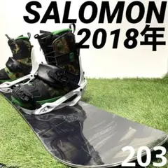 SALOMON 2018年 メンズスノーボードセット