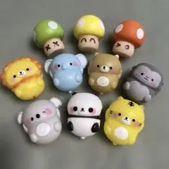 【新品未使用】ぷかぷかアニマル ぷかぷかきのこ すくい人形 縁日 まとめ売り