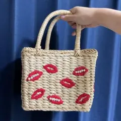 本日処分キャセリーニ かごバッグ
