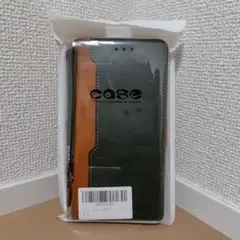 AQUOS 手帳型ケース wish4用　グリーン+ブラウン