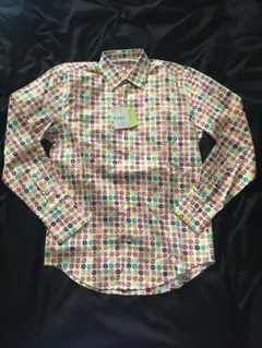 古着　レア　　希少　COTON DOUX ドーナツ　総柄シャツ