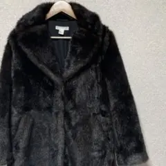 美品 Hu0026M エイチアンドエム ファーコート 36