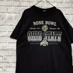 USA製90sヴィンテージTシャツ！シングルステッチ　ブラック半袖古着XL 16