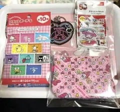 サンリオ　みんなのキルトシリーズ　シークレットミニフラットポーチ　マイメロデイ