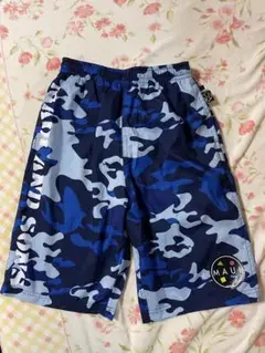 マウイアンドサンズ 水着ハーフパンツ160インナーパンツ付MAUI & SONS
