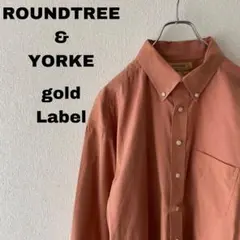 ROUNDTREE&YORKEgoldLabelラウンドツリーBDシャツUS古着
