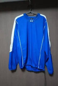 UNDER ARMOUR ピステ ウィンドブレーカー MD 青