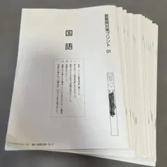 sapix 国語 最難関対策 プリント 14冊