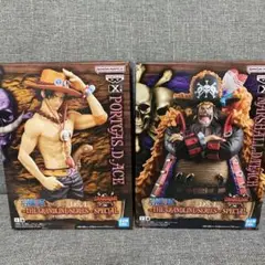 ワンピース DXF THE GRANDLINE SERIES エース 黒ひげ
