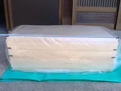 桐衣装箱　三段衣装ケース
