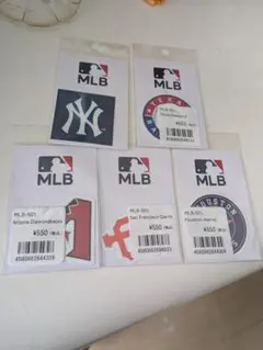 MLB チームロゴ ステッカーセット