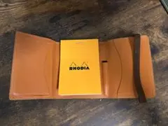 【値下げ】IL BISONTE RHODIA カバー+メモ×7個