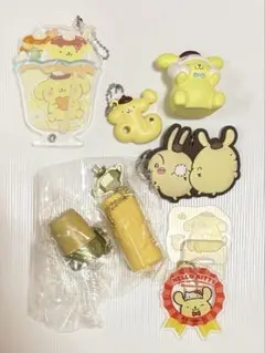 ポムポムプリン キーホルダー うさぎ アクスタ