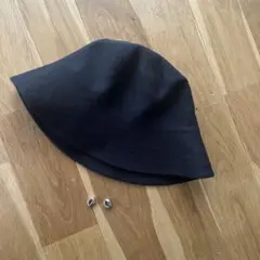 ユニクロバケットハット ワンサイズ　CENEイヤリング付