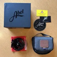 Abel フライリール 黒 収納バッグ付き Abel フライリール 黒 収納バッグ付き