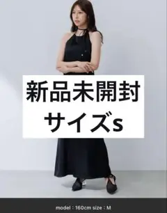 SENEE サテンキャミワンピース　s