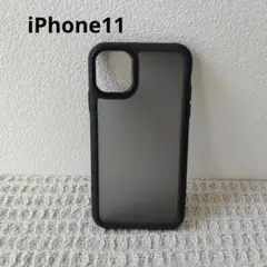 ONES iPhone11 ケース カバー ブラック スマホケース シンプル