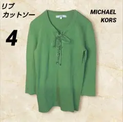 MICHAEL KORS マイケルコース リブカットソー リボン レディース 4