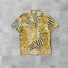 old zebra open colour shirt poly