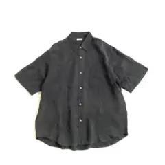 Steven Alan ウォッシャブル キュプラ レギュラーカラー シャツ 半袖