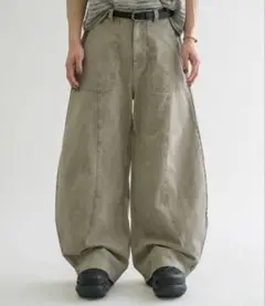 【EPNK】ウォッシュドコットンベイカーパンツ