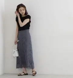 Natural Beauty Basic ラッセルレーススカート