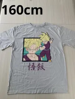 未使用　ドラゴンボールZ　Tシャツ　孫悟　飯　Tシャツ　男の子　半袖　160cm
