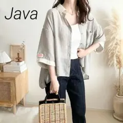 Java ジャバ クラシカルエルフ コラボ シャツ ゆったり