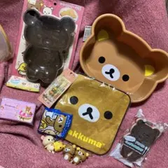 リラックマ希少レア‼️ ものぐさこたつぬいぐるみ 洗面器セット販売 オマケ付き リラックマ希少レア‼️ ものぐさこたつぬいぐるみ 洗面器セット