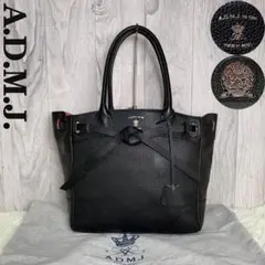 人気アイテム♡保存袋付♡ADMJ レザー トートバッグ クロシェット