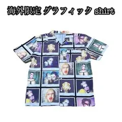 グラフィック シャツ モード ストリート アート ポリ 写真 海外限定 男女兼用