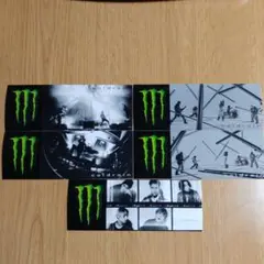 モンスターエナジー coldrain(コールドレイン)ステッカー5種コンプセット