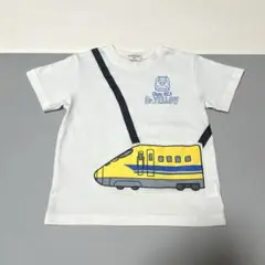 ドクターイエロー Tシャツ 90 100 新幹線 電車 JR