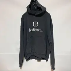 BALENCIAGA バレンシアガ be different パーカー