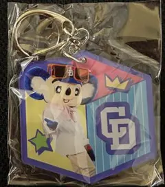 中日ドラゴンズ ドームガチャ ドアラデーアクリルキーホルダー　ドアラ④