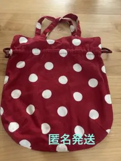 COMME CA ISM 水玉巾着