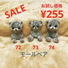 SALE モールアート テディベア モールベア ミニ くま #copepe