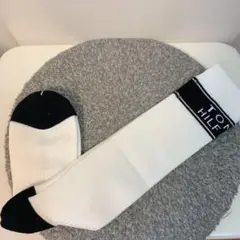 TOMMY HILFIGER レディス ハイソックス color white