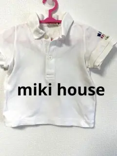 ミキハウスmiki house 半袖ポロシャツ80