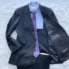 新品　HUNTSMAN セットアップ　PROTECTOR イタリア製生地　背抜き 新品 HUNTSMAN セットアップ PROTECTOR イタリア製生地 背抜き