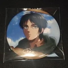 進撃の巨人 tsutaya エレン 缶バッジ ①