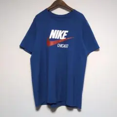 NIKE CHICAGO Tシャツ ブルー系　Мサイズ
