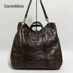 Danielu0026Bob BEYES 別注 クロドーロ レザー2WAYバッグブラウン