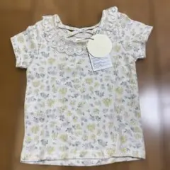 新品未使用品タグ付き花柄レース付きトップス
