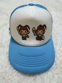 キャラクターイラスト メッシュキャップ