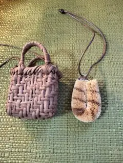 だくらみさま専用 山葡萄ミニ網代編み籠バックチャーム