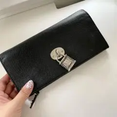 激レア 正規品 ヴィヴィアン パドロック 長財布 ブラック