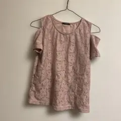 超美品　レスポワール　レース トップス カットソー　M